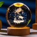 3D Sea Turtle Crystal Ball Night Light – LED Color Glow Glass Orb Lamp with Bamboo Base, Ocean Animal Figurine Desk Light for Home Bedroom Decor, Unique Gift for Turtle Lovers, Eld - product image 11