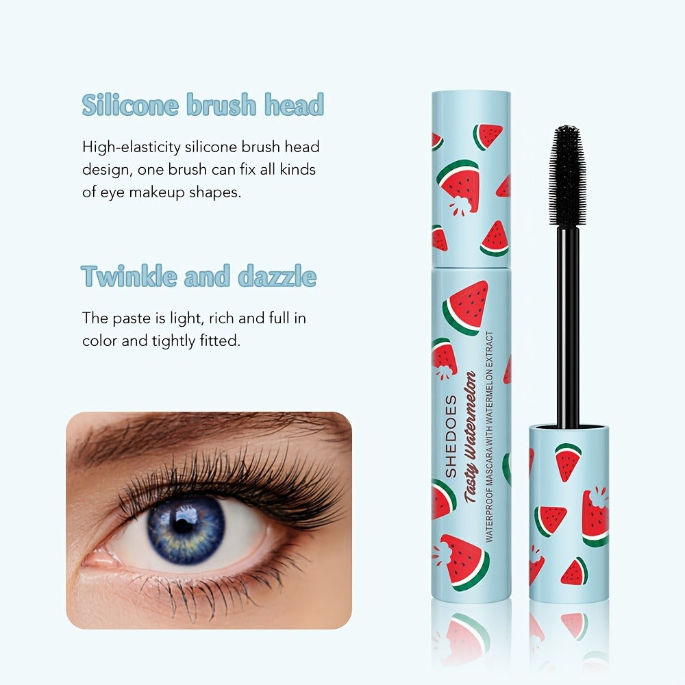 Waterproof Mascara 2 Pack Watermelon — Lengthening Curling & Thickening Formula, Natural Lash Extension, Long-Lasting Smudge-Proof, Beginner-Friendly Eye Makeup for Women - product image 9
