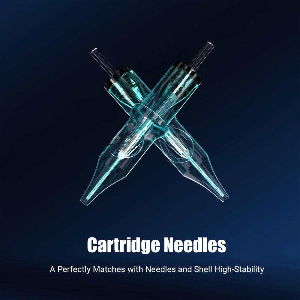 Tattoo Cartridge Needles Disposable 20/50pcs - Standard Round Liner RL & Round Magnum RM Mixed Sizes, Sterile Tattoo Needle Cartridges for Professional Artists & Beginners, Body Ar - product image 2