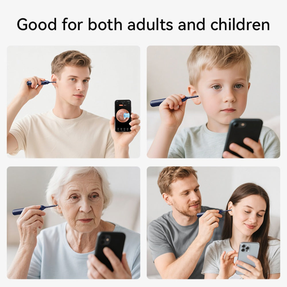 Upgraded 1080P Ear Wax Removal Tool with Camera & Storage Case – LED Light, iOS & Android Compatible, Complete Ear Cleaning Kit, Holiday & Birthday Gift for Whole Family - product image 9
