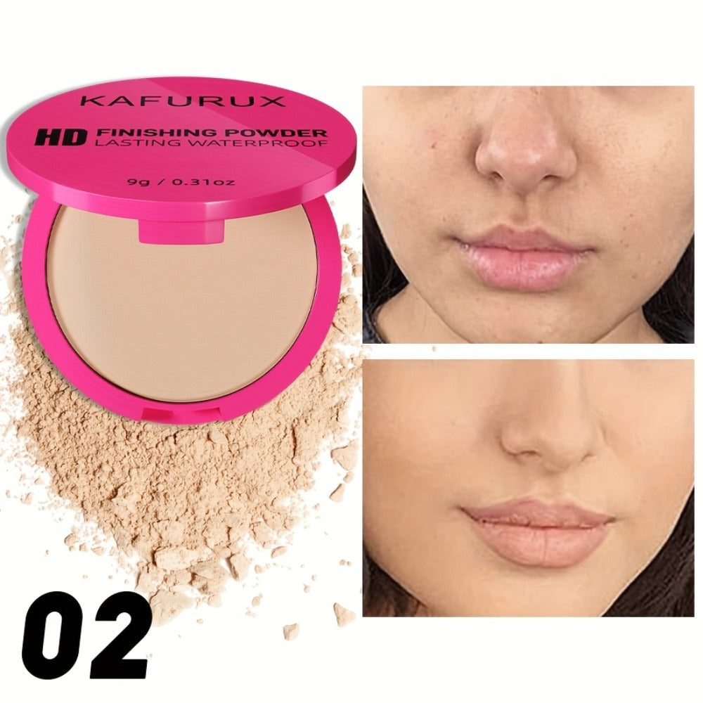 Pressed Powder Foundation 2 Pcs Set Waterproof Sweatproof Lightweight Buildable Coverage Non-Sticky Non-Drying Natural Matte Finish Concealer Makeup for All Skin Types 5 Shades Wom - product image 16