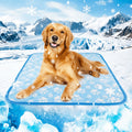 Pressure Activated Arc-Chill Fiber, Non-Toxic Washable Collapsible Pet Cool Mat for Summer, Indoor Outdoor Use, Small Medium Large XL – Dog Cooling Mat - product image