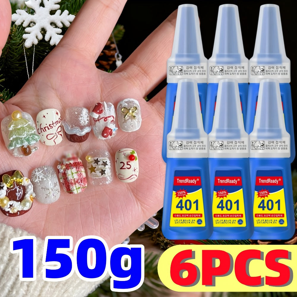 Waterproof Nail Adhesive Tabs with Nail Stickers 0.85oz Dropper Tip Bottle - Extra Strong Alcohol-Free Quick Release Long Wearing Salon Formula for Press On Nails & Nail Art Women  - product image 5