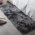 Tie-Dye Knotted Fluffy Mat Super Soft Thickened – Cozy Indoor Area Rug for Living Room, Bedroom & Office, Stylish Floor Covering 15.74x47.24 in – Dark Gray, Light Grey, Pink, White - product image 10