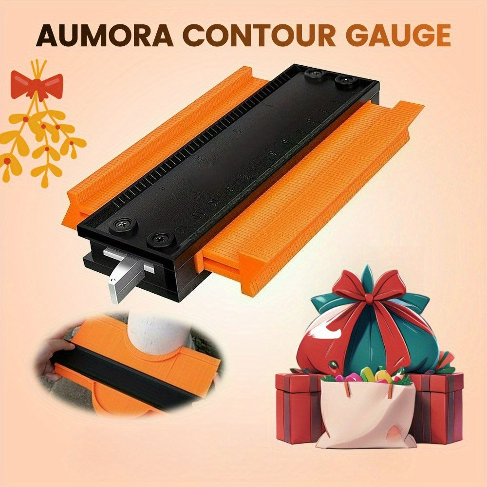Contour Gauge Profile Shape Replicator Tool 2-Pack Adjustable Precision Irregular Shape Measuring Ruler for Woodworking Tile Carpet Laminate Corners DIY Projects - product image 9