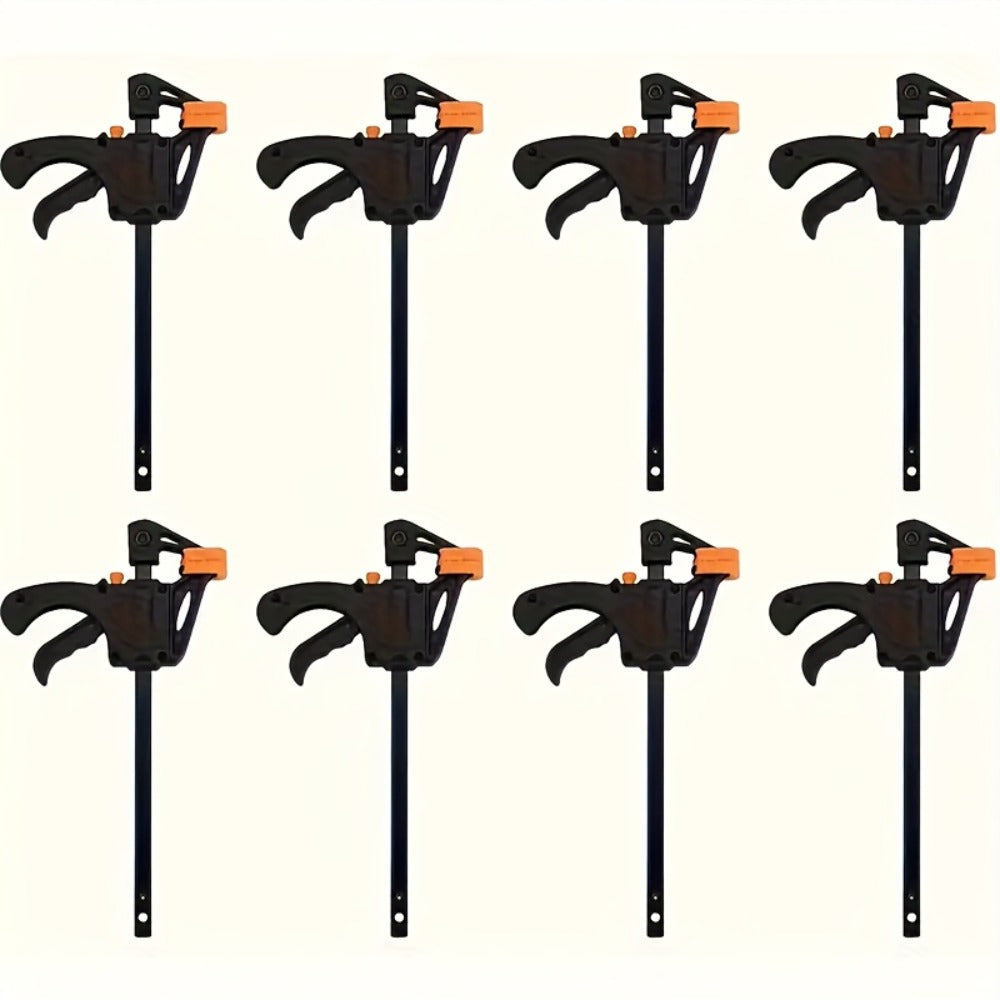F Clamp Woodworking Quick Clamp Set Ratcheting Bar Clamp with Trigger Handle for Wood Glue DIY Projects - product image 5