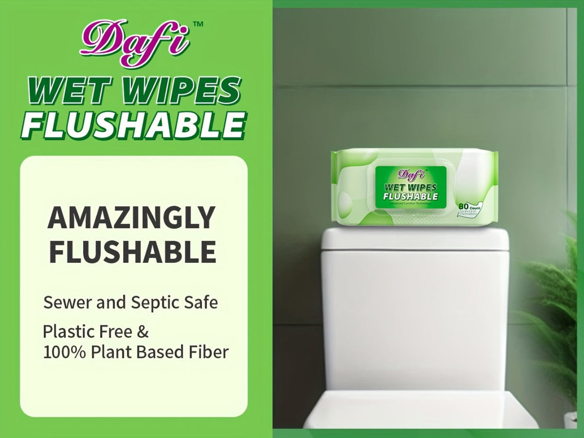 Flushable Wipes for Adults 1200 Count 15 Packs Unscented Toilet Wipes No Alcohol 100% Plant Based Fibers Septic Safe Sewer Safe Wet Wipes Bulk Value Pack for Sensitive Skin Persona - product image 10