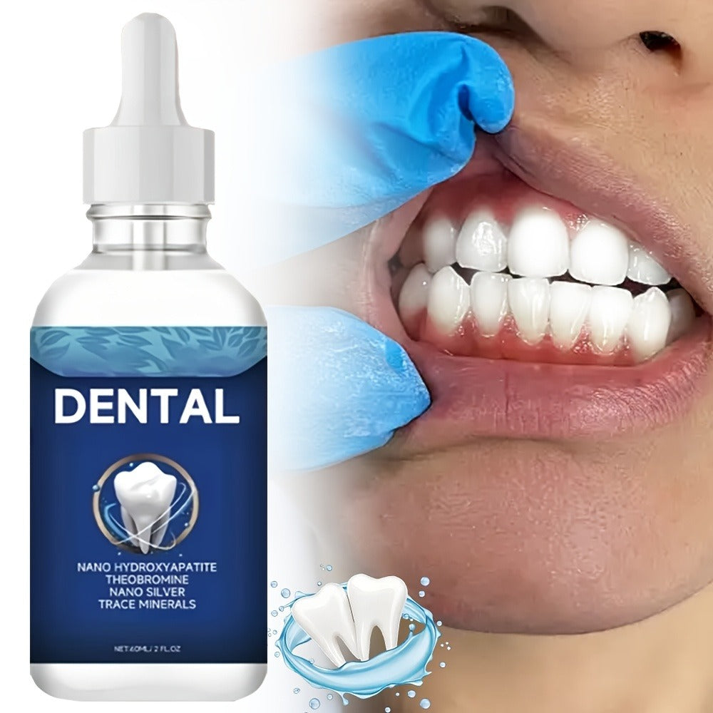 Oral Care Drops with Hydroxyapatite – True Tooth Care Solution for Cavity Protection, Enamel Strengthening & Sensitive Teeth, Daily Gum Health & Fresh Breath Formula, 2.03oz – Idea - product image