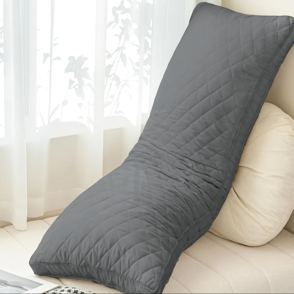 Body Pillow for Adults Full Body Pillow Firm Long Sleeping Pillow for Back Stomach Side Sleeper Bed Pillow Support Pregnancy Pillow Grey Pink - product image 12