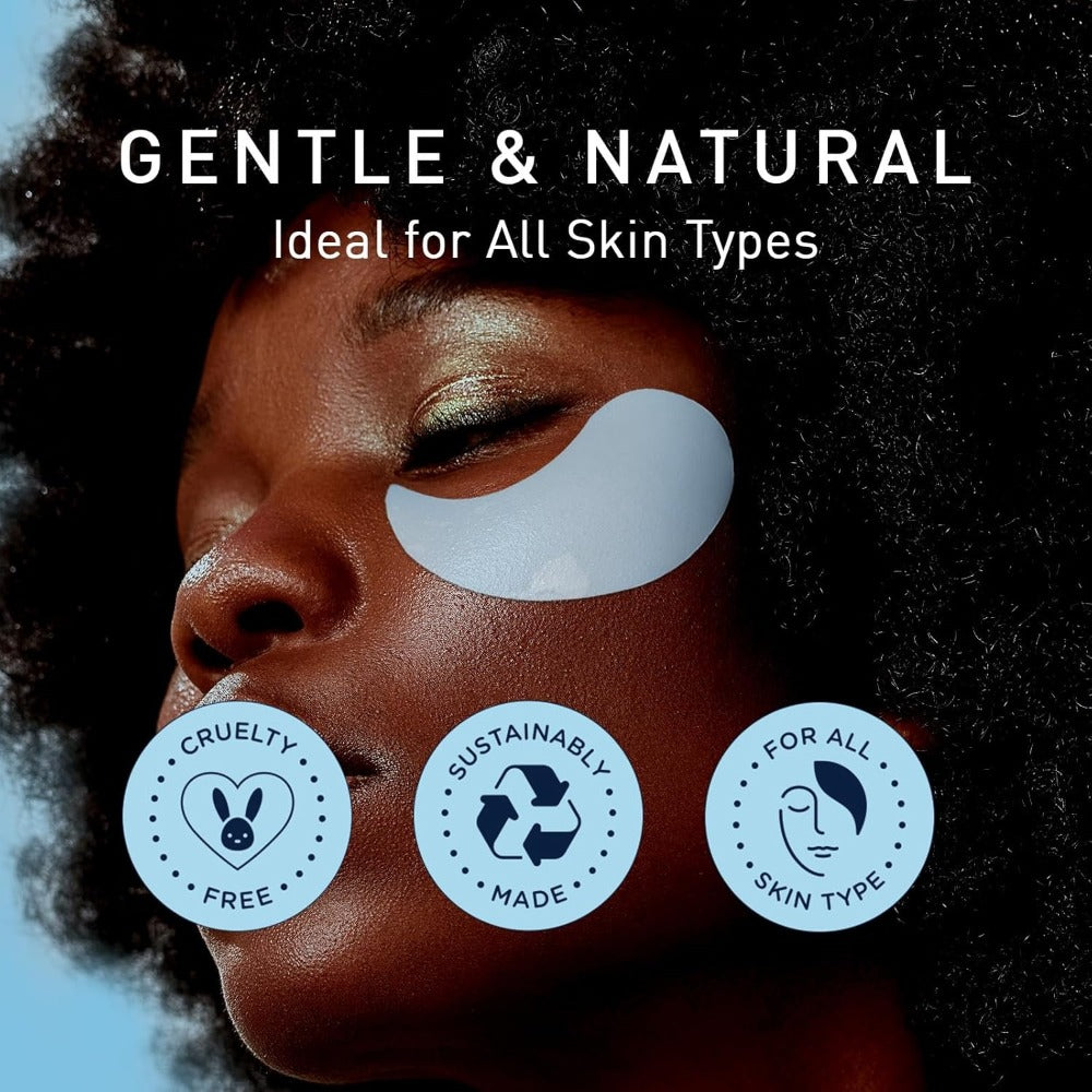 Collagen Eye Patches 60pcs with Caffeine & Niacinamide Under Eye Mask for Dark Circles Puffiness Tightening Intense Hydration Anti-Aging Eye Care for Women Men - product image 11