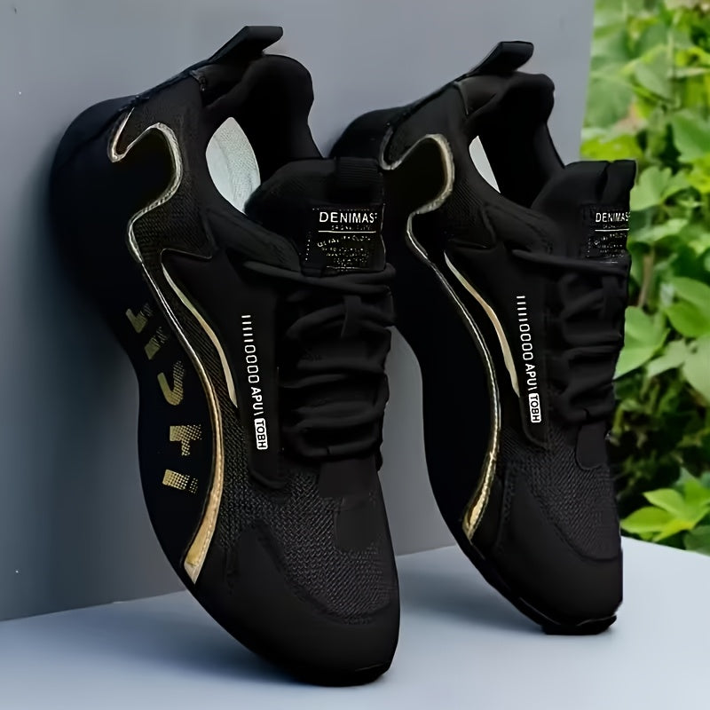 1 Pair of Men'S Casual Sports Shoes - Round-Toe Low-Top Design, Comfortable And Breathable Fabric, Running Shoes, Suitable for Outdoor Walking And Sports