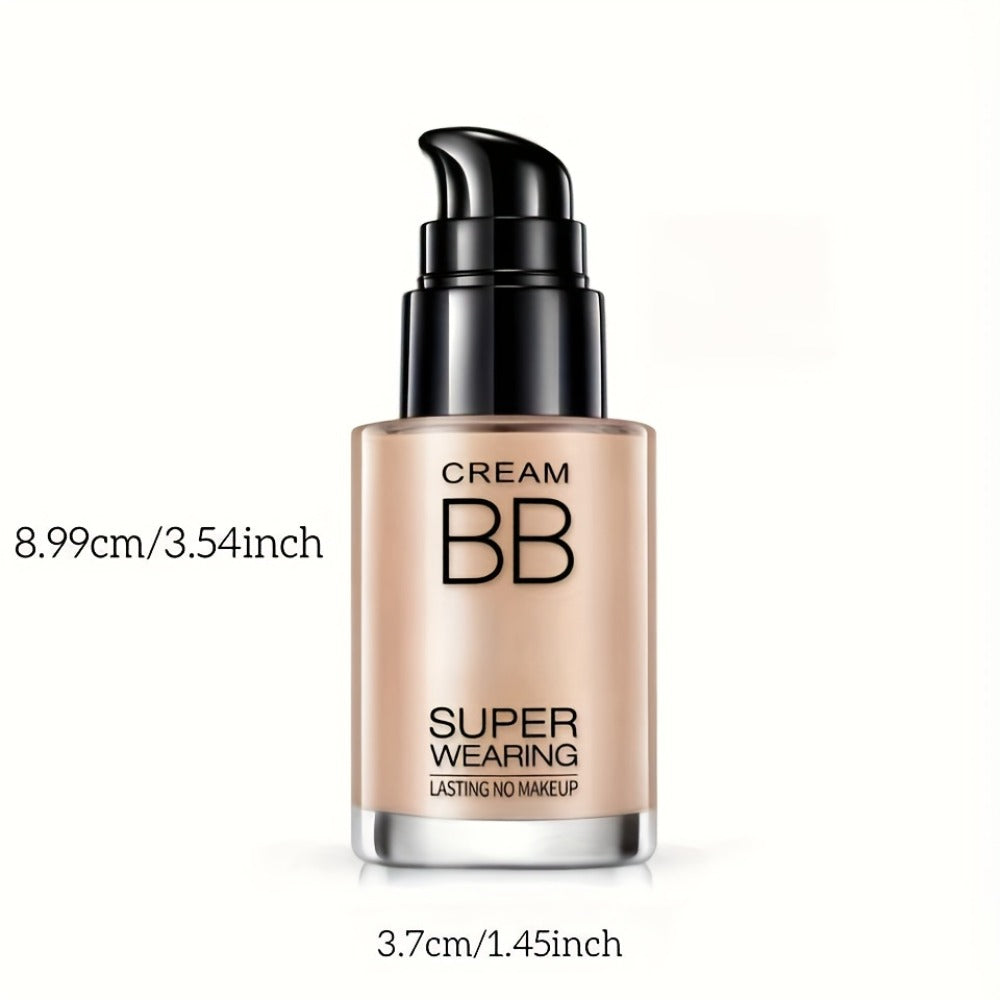 BB Cream Setting Powder Set 2 Pcs with Tools Moisturizing Concealer Oil Free Matte Long Lasting Face Makeup for Women Light Natural Skin Tone Birthday Holiday Gift - product image 5