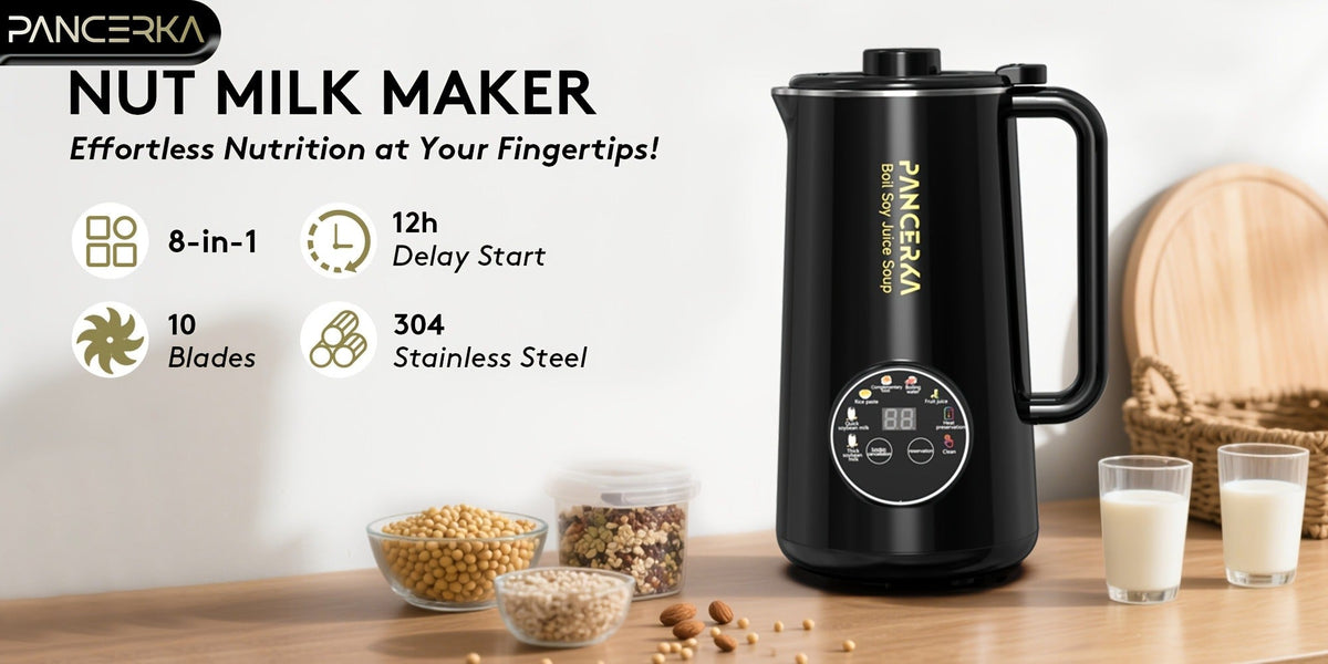 Soy Milk Maker Automatic Nut Milk Machine 27oz - One-Touch Operation, Multi-Functional for Almond, Oat, Soy, Coconut & Plant-Based Dairy-Free Beverages, Easy to Clean, High Capacit - product image 15