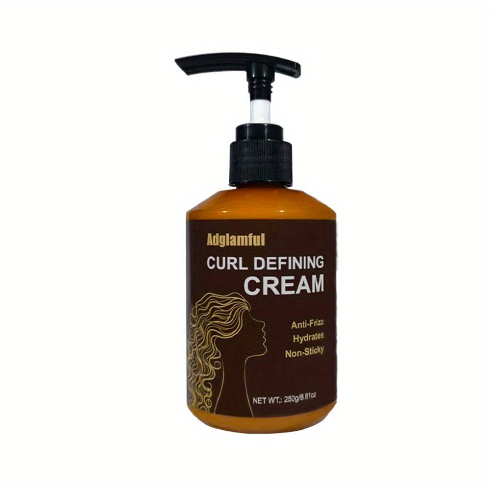 24-Hour Hold Curl Defining Cream for Wavy Curly & Coily Hair — No-Rinse Leave-In Frizz Control Styler, Lightweight Non-Greasy 3-Minute Quick Curl Definition for Women & Men All Cur - product image 11
