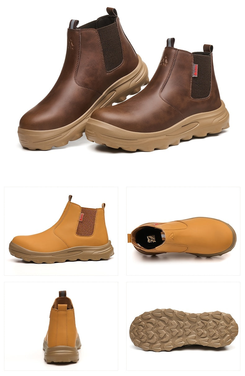 Men's Work Shoes, All-Season Labor Shoes, Work Boots, Comfortable Fabric Insoles, Casual Outdoor Sneakers, Construction Boots - product image 15