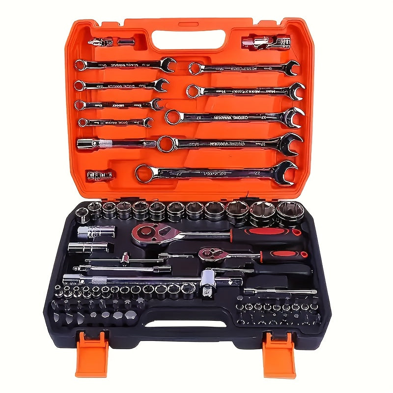 Premium Stainless Steel Repair Tool Kit 55/82/94/121PCS – Complete Automotive & Home Repair Set | Multi-Function Hand Tools | No Charging Required | Easy to Use | Perfect Gift for  - product image 16