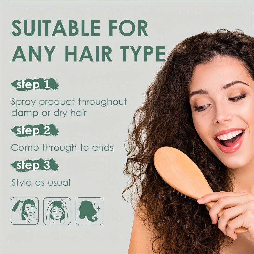 10-in-1 Molecular Repair Leave-In Hair Mask with Argan Oil, Keratin & Coconut Oil — No-Rinse Deep Treatment for Dry Damaged Chemically Treated Hair | Strengthens, Smooths & Protect - product image 9