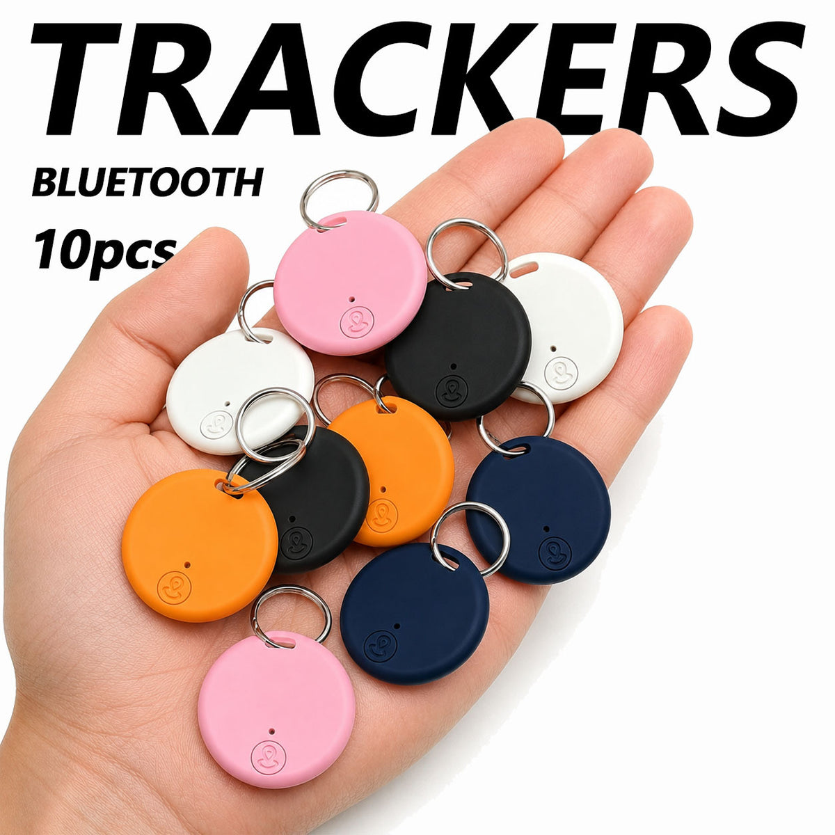 10 pcs Smart Trackers, Mini Key Finders, Wireless Key Locators, Pet Cat and Dog Anti-Loss Alarm Sensors, Smart Device Location Trackers - product image 7