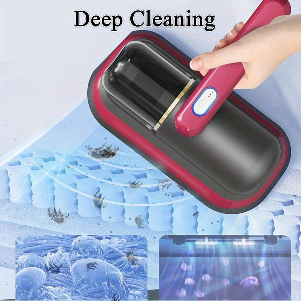 Cordless Mattress Vacuum Cleaner with Ultrasonic Heating & HEPA Filtration – Portable Bed Vacuum for Dust Mites, Pet Hair, Sofas, Upholstery & Carpets - product image 2