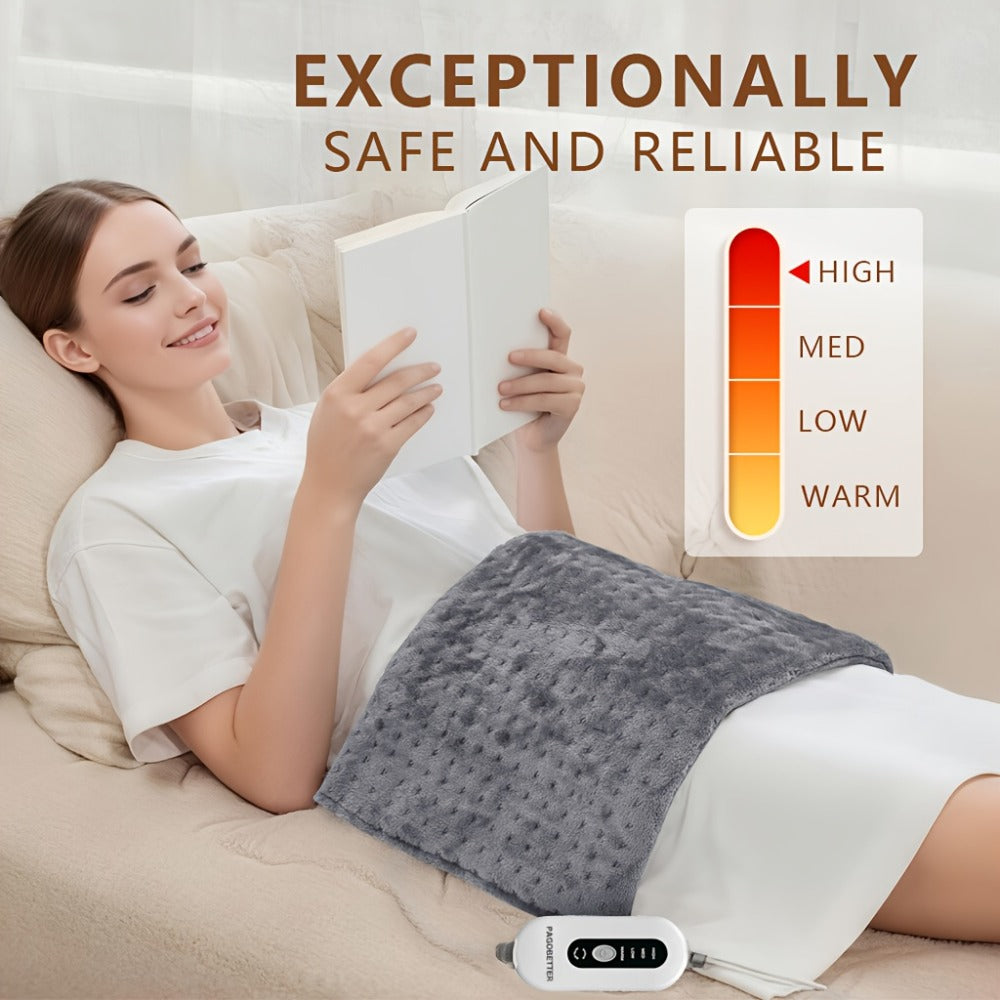 Heating Pad for Back & Neck Pain Relief – Ultra Soft Flannel, Fast Heating, Dry & Moist Heat, Auto Shut-Off, Machine Washable (Small 12x15in / Standard 12x24in / Large 17x33in) - product image 15