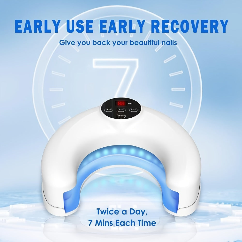 Nail Fungus Light Device FDA Cleared – KTS Toenail Fungus Treatment for Fingernails & Toenails, Repairs Damaged, Discolored & Thickened Nails, Portable At-Home Nail Fungus Laser De - product image 2