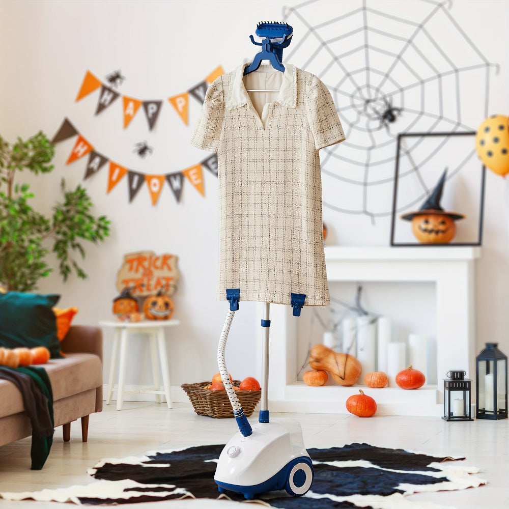 Garment Steamer Hanging Iron Machine 1500W, Vertical Steam Iron with 1.8L Large Water Tank, 60 Min Continuous Steam, 45s Fast Heat-Up, Roll Wheels, Adjustable Handheld Steamer for  - product image 12