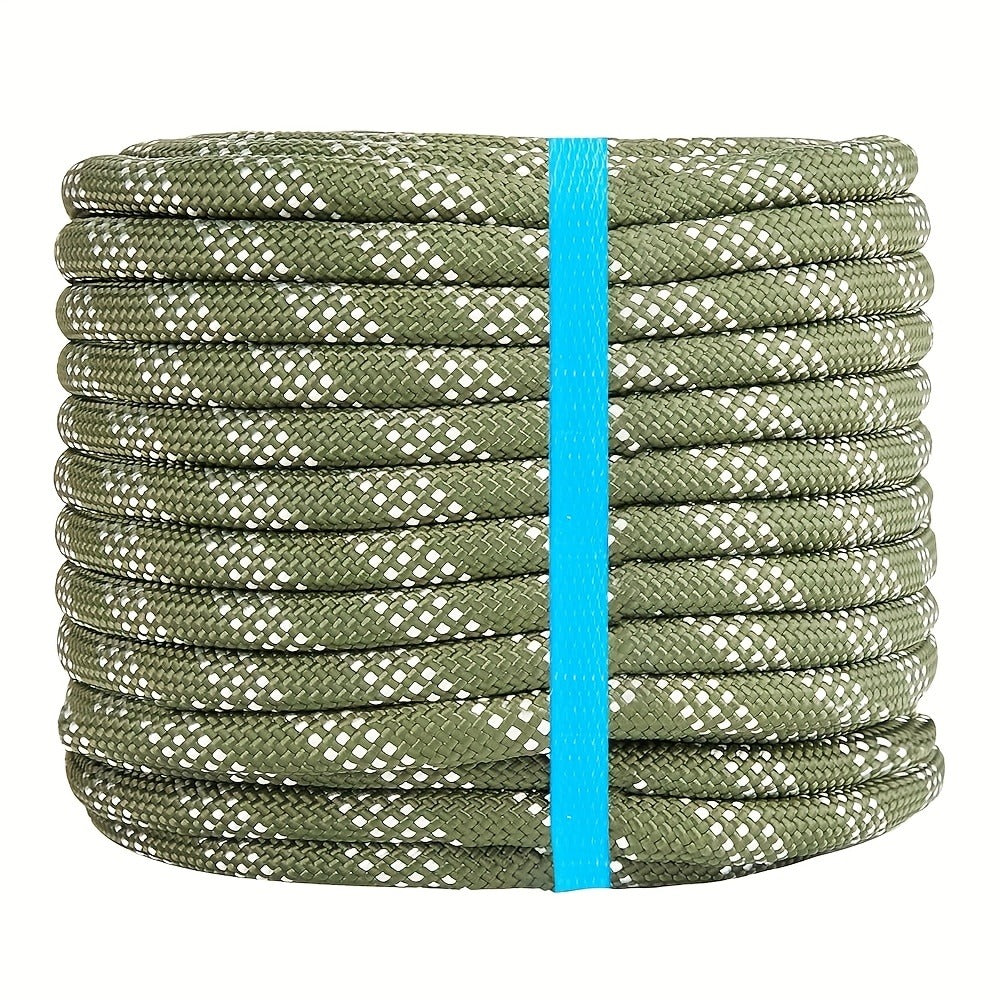 Double Braided Nylon Rope 1/2 Inch Heavy Duty Polyester – 100ft 150ft 200ft Multi-Color for Anchoring Towing Cargo Sailing Dock Lines & Outdoor Use - product image 19