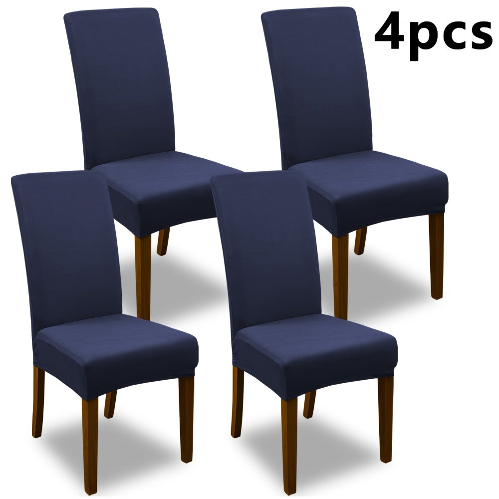 Stretch Dining Chair Covers Set | Elastic Jacquard Slipcovers for Dining Room Kitchen Wedding Office, 4pcs or 6pcs, 9 Colors, Washable Furniture Protector - product image 23