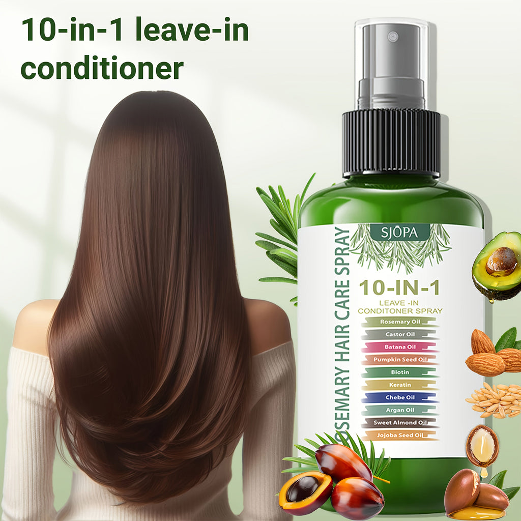 10-in-1 Molecular Repair Leave-In Hair Mask with Argan Oil, Keratin & Coconut Oil — No-Rinse Deep Treatment for Dry Damaged Chemically Treated Hair | Strengthens, Smooths & Protect - product image 10