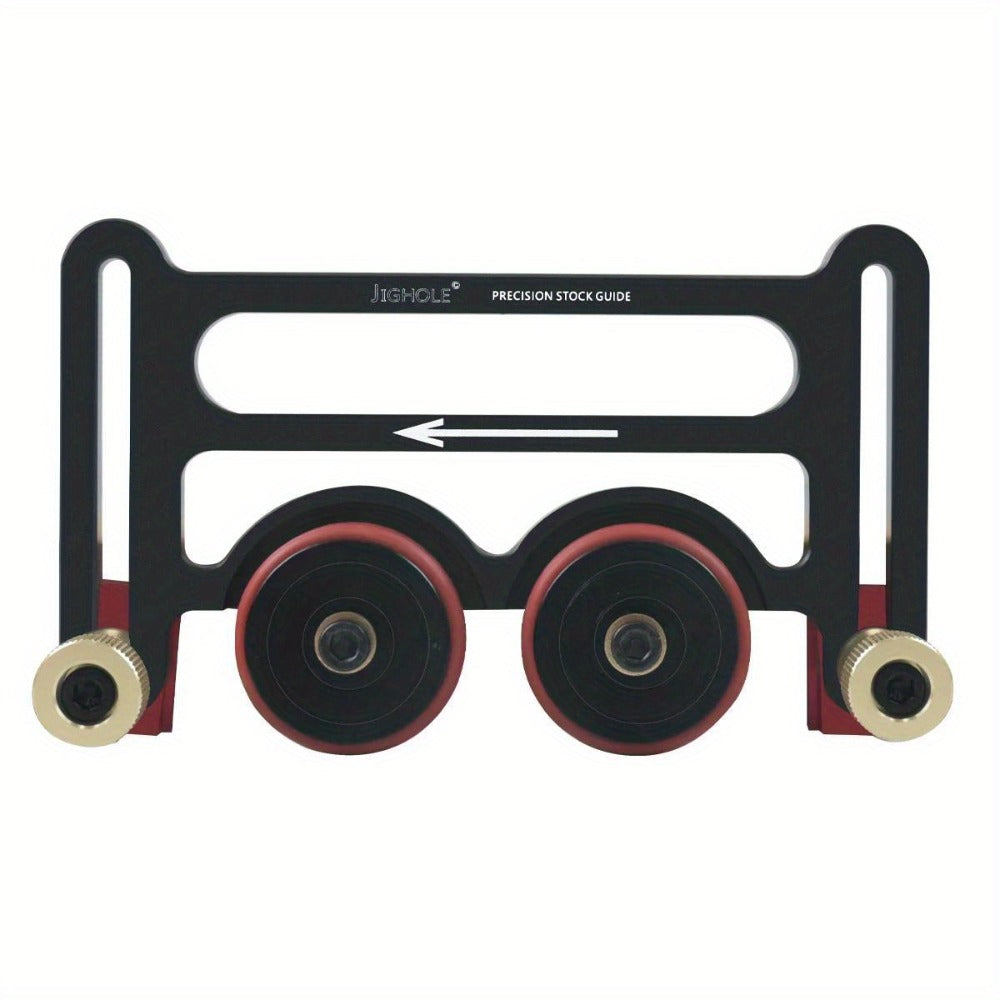 Feather Board Roller Guide for Table Saw – Aluminum Alloy One-Way Safety Stock Feeder with T-Track Mount, Anti-Kickback Woodworking Press Guide Tool - product image 19
