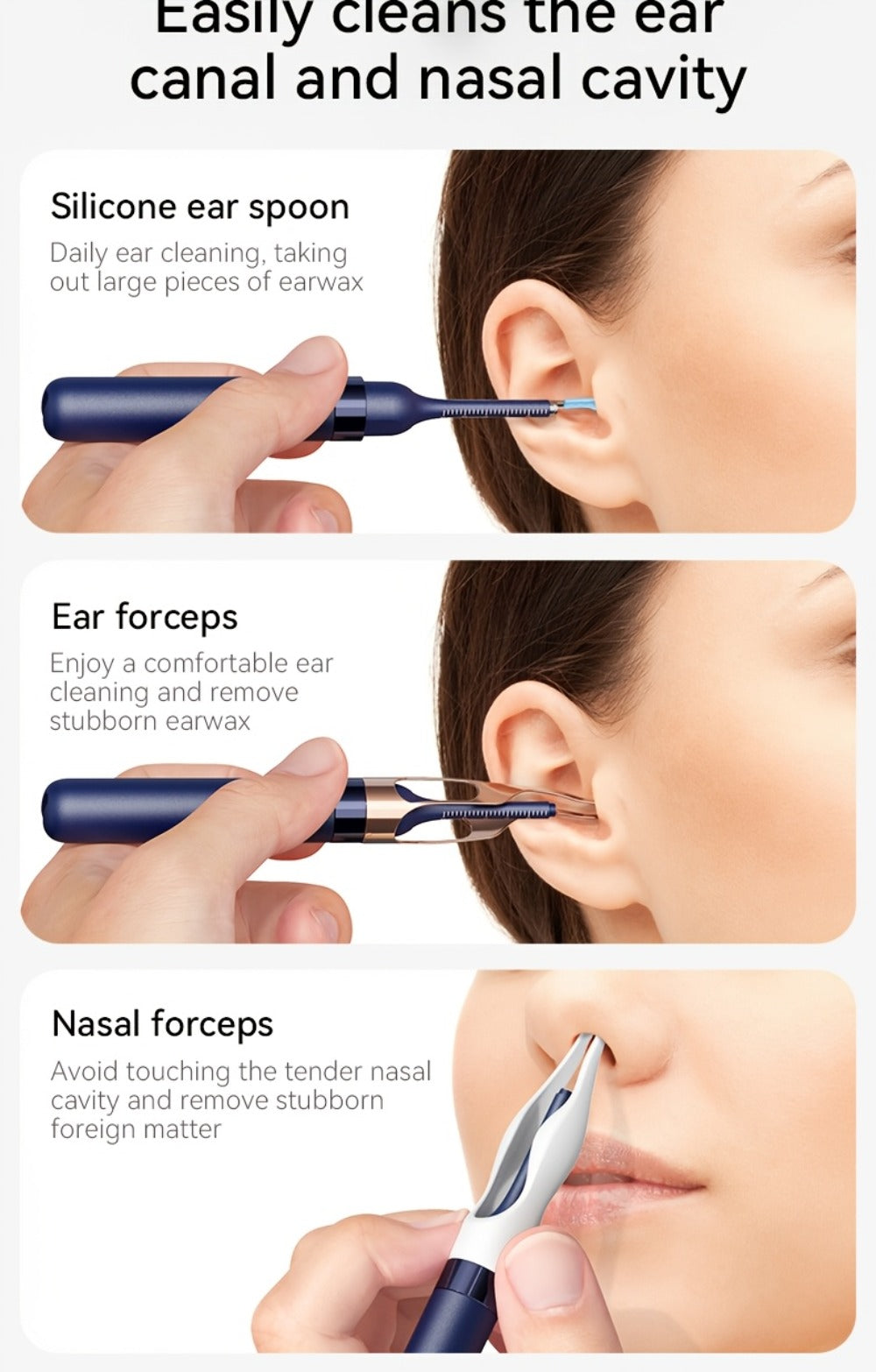 Upgraded 1080P Ear Wax Removal Tool with Camera & Storage Case – LED Light, iOS & Android Compatible, Complete Ear Cleaning Kit, Holiday & Birthday Gift for Whole Family - product image 17