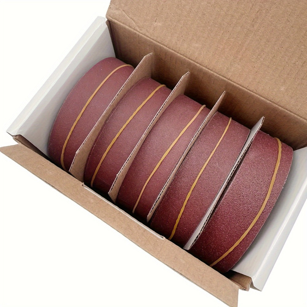 Sandpaper Roll with Dispenser, Aluminum Oxide Multi-Grit Emery Cloth 80-600, 4/5/6 Piece Set, 236 Inch for Wood Metal Glass Woodworking Sanding Blocks DIY - product image 15