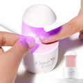 Mini UV LED Nail Lamp – Portable Compact Gel Nail Curing Light for Travel & Home | Fast Gel Polish Dryer for DIY Nail Art, Gel Extensions & Beginner Manicure, One-Button Easy Opera - product image 8