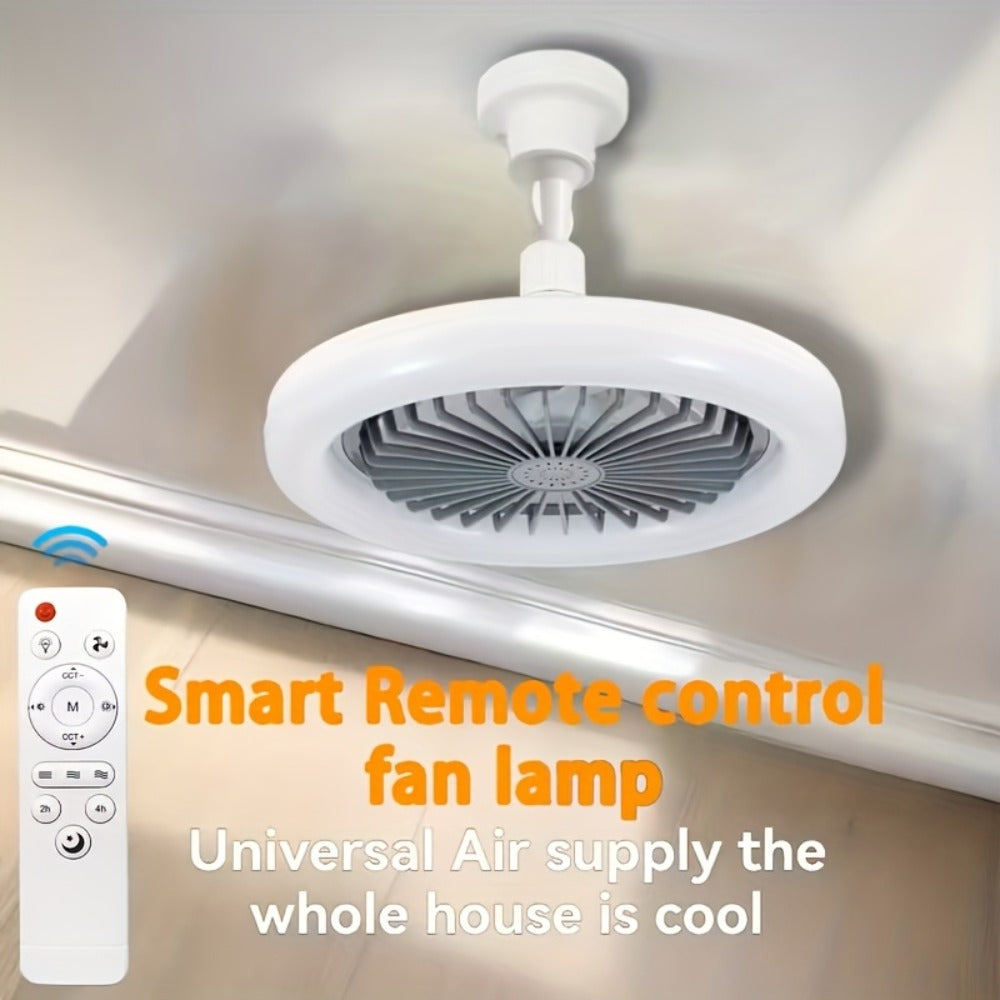Ceiling Fan Light with Remote Control 3-Speed 3-Color Dimmable LED E26 Base 3000-6500K Adjustable Direction Timer Night Light Function for Bedroom Living Room - product image 7