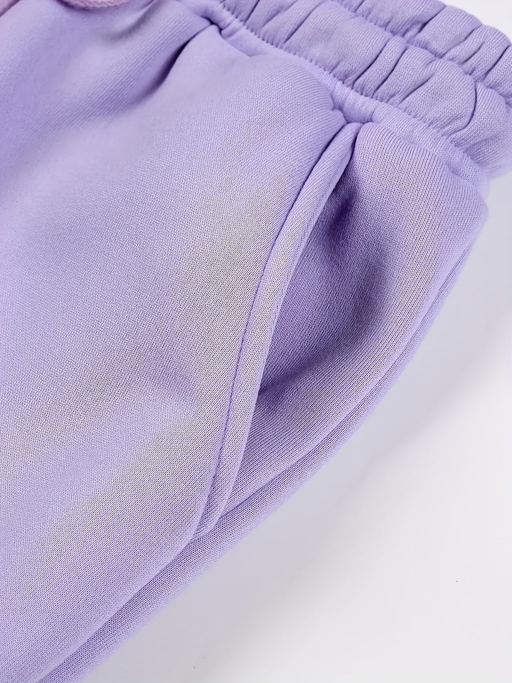 Women's Fleece-Lined Hoodie & Printed Sweatpants Set , Machine Washable, Pocket Detail, Comfortable Warm - product image 23