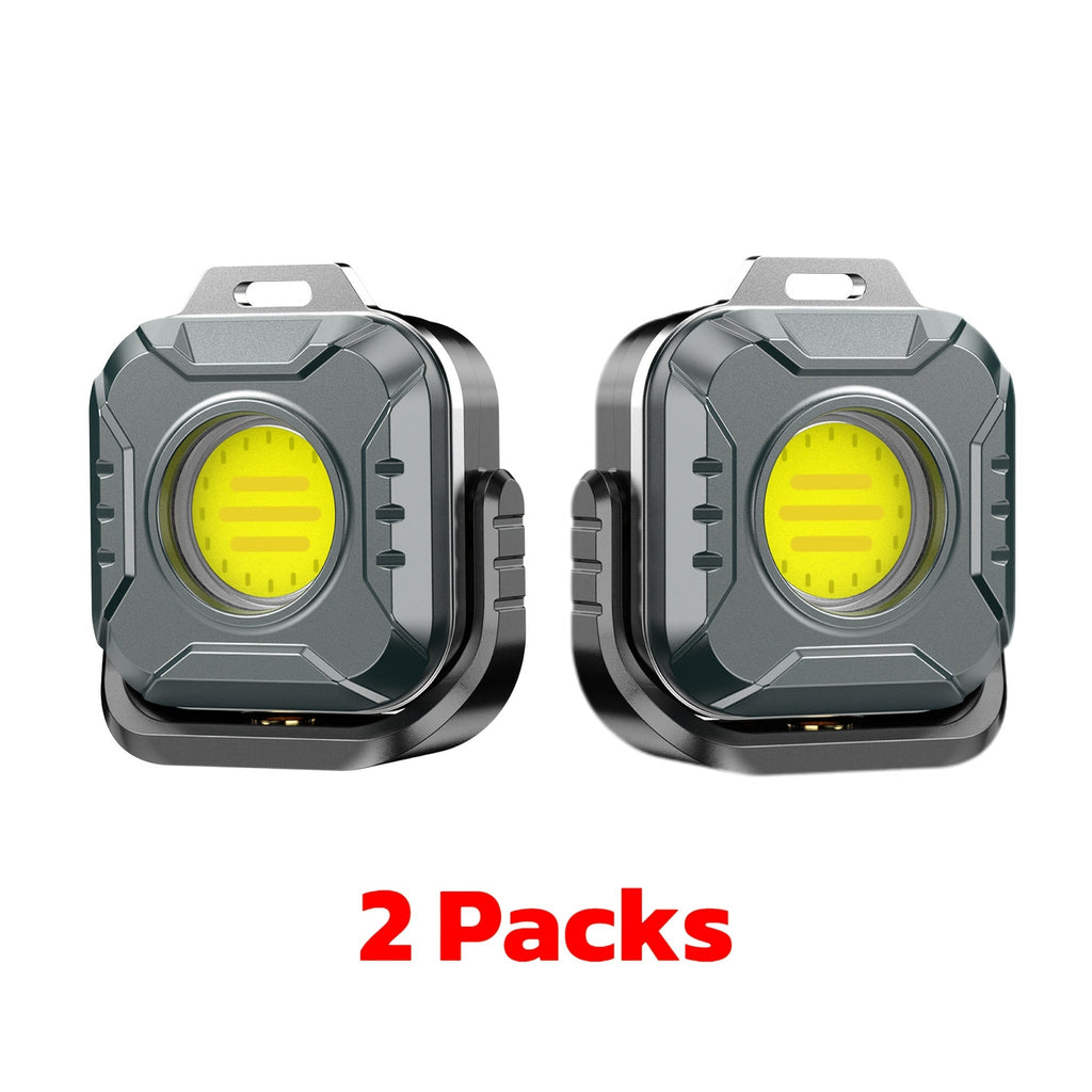 COB LED Work Light Rechargeable 500 Lumen 6 Modes Adjustable Color Temp Mini Tactical Flashlight for Camping Garage Car Repair Emergency EDC - product image 3