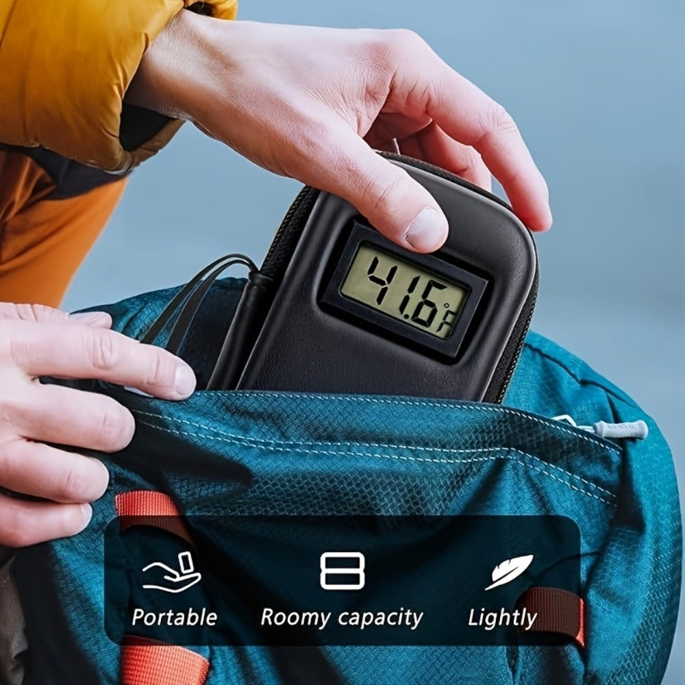 Insulin Cooler Travel Case with Temperature Display – Portable Diabetic Medication Bag with 2 TSA Approved Ice Packs for Insulin Pens, Vials & Diabetic Supplies, Keeps Insulin Cold - product image 6