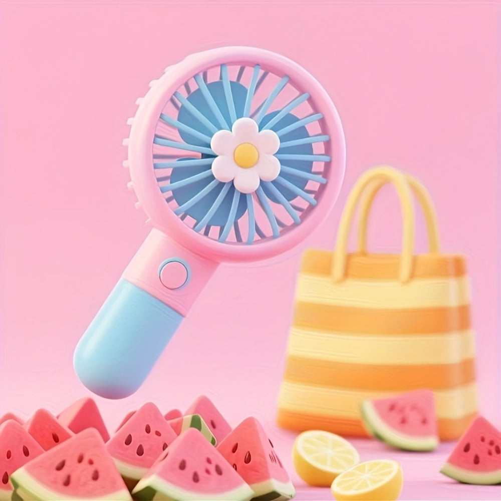 Mini Handheld Fan Bulk 12-Pack USB-C Rechargeable Ultra Lightweight Portable Fan for Travel Camping Indoor Outdoor Birthday Summer Holiday Party Gift - product image 5