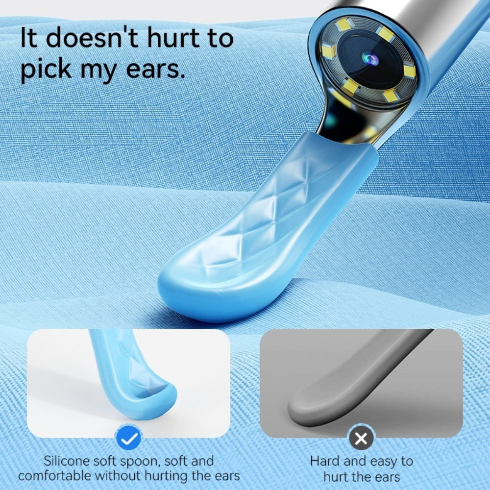 Upgraded 1080P Ear Wax Removal Tool with Camera & Storage Case – LED Light, iOS & Android Compatible, Complete Ear Cleaning Kit, Holiday & Birthday Gift for Whole Family - product image 22