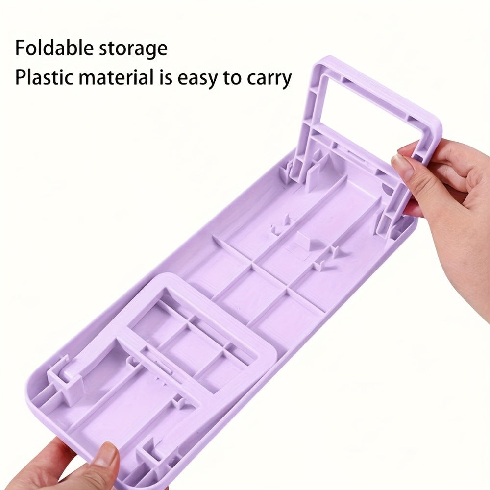 Folding Nail Armrest Hand Rest for Nail Technicians - Cushioned Wrist Support Pillow Bracket, Portable Manicure Table Stand, Professional Salon Nail Station Accessory, Pink White P - product image 4