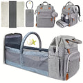 Diaper Bag Backpack, Diaper Bags, Shower Gifts, Multifunctional Diaper Backpack Large Capacity, (Heather Grey), Items, Necessitied - product image