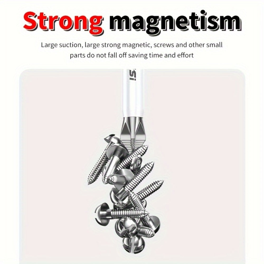 Magnetic Screwdriver Bits Set 6pcs, Phillips Cross Drill Bits with High-Strength Impact Resistance & Non-Slip Design, Electric Screwdriver Bit Kit 25 50 65 70 90 150mm for Power Dr - product image 5