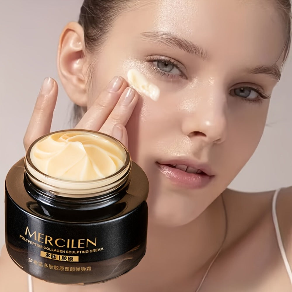 Hyaluronic Acid Collagen Face Cream with Squalane & Glycerin — Alcohol-Free Hydrating Firming Moisturizer for Normal to Sensitive Skin Unisex Daily Skincare - product image 13