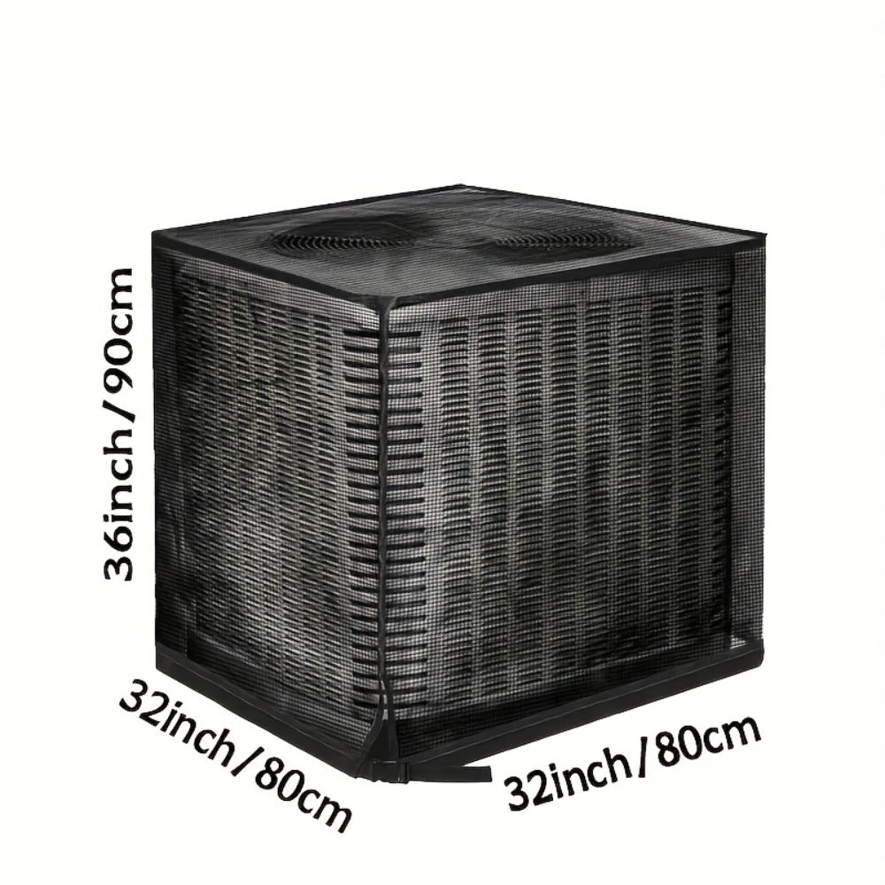 Outdoor AC Unit Cover Heavy Duty Waterproof Central Air Conditioner Cover with Mesh Vent Adjustable Straps UV Rain Snow Debris Bug Leaf Protection XS M L - product image 6
