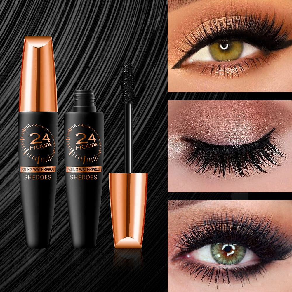 Squalane Mascara 3 Pack for Women – 8D Volume & Lengthening Deep Black Formula, Smudge-Proof Thickening Lash Enhancer, Plant-Derived Squalane, Warm Water Removable Long-Lasting Eye - product image 2