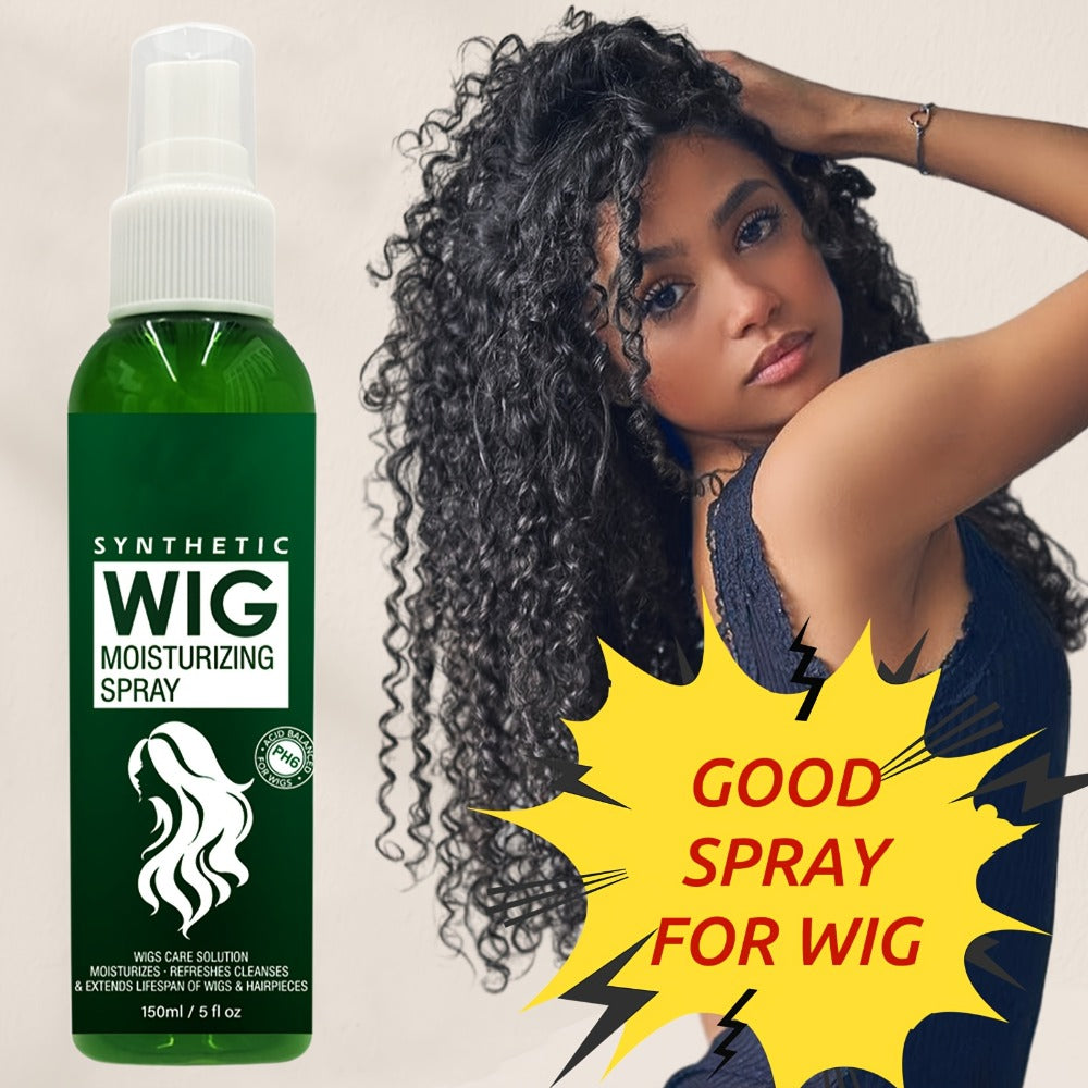 Synthetic Wig Refresher Spray Leave-In Conditioner — Revitalizes & Detangles Wigs & Hairpieces, Cleanses Between Washes, Extends Wig Lifespan, Soft Fresh Scent, Daily No-Rinse Wig  - product image 7