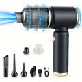 Cordless Handheld Vacuum Cleaner 18000PA Strong Suction - 2-in-1 Air Duster & Vacuum, 120W High Power, Multi-Nozzle Portable Car Vacuum for Car Interior, Home, Pet Hair, Office Des - product image 17