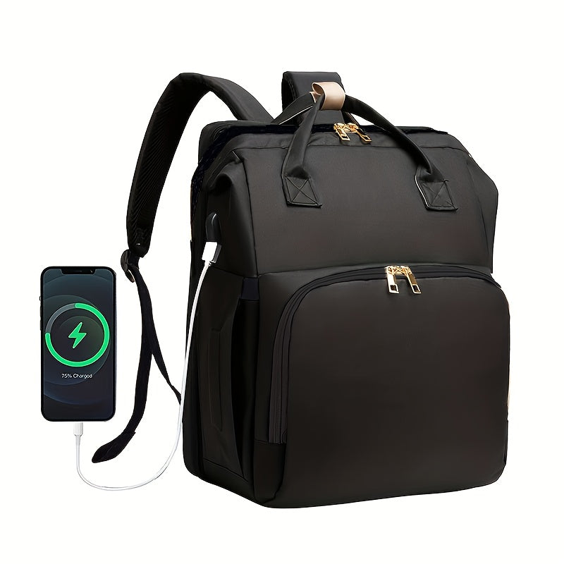 Backpack for Diapers, Versatile Baby Changing Bags Featuring Stroller Straps and Pockets for Milk Bottles, Spacious Nappy Backpack Suitable for Boys and Girls - product image 6