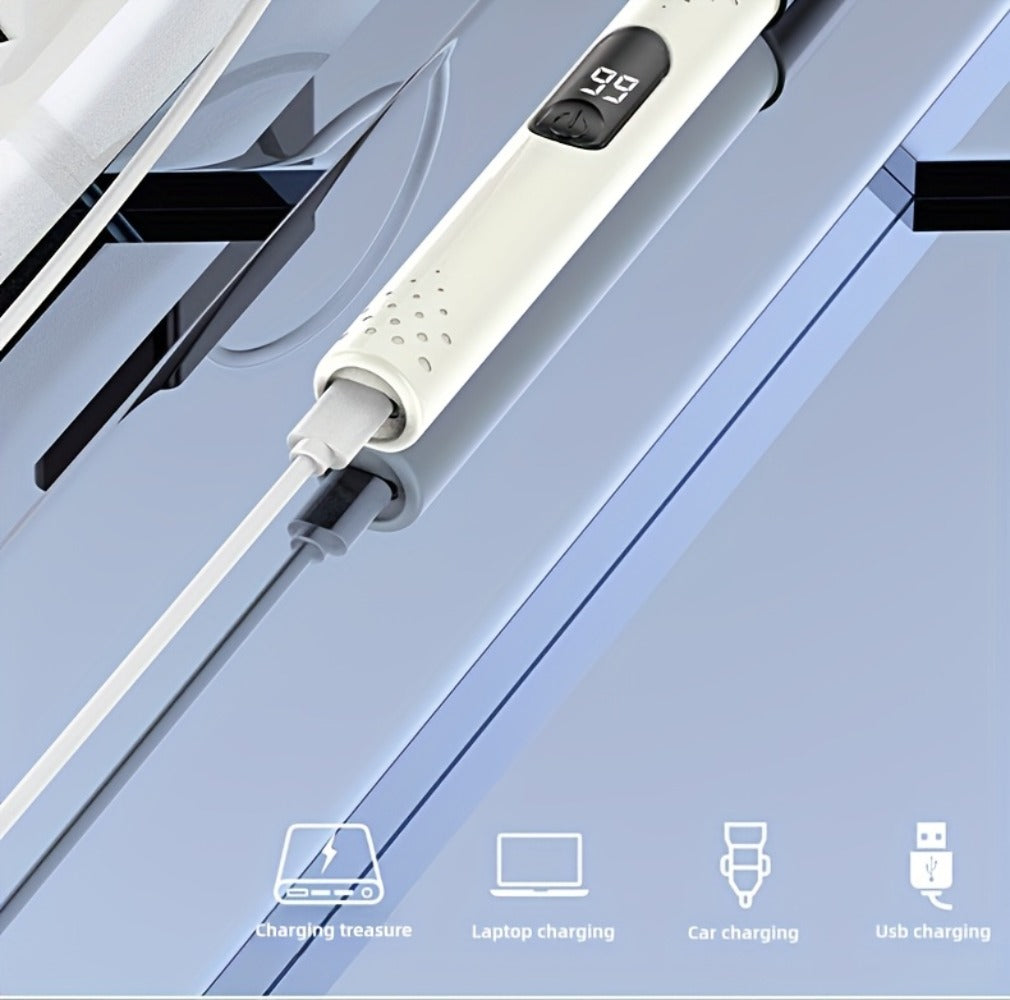 Nose Hair Trimmer Electric – USB Rechargeable Stainless Steel Unisex Trimmer for Nose, Ear & Eyebrow Hair, No-Pull Painless Cutting, Portable Stylish Design for Men & Women - product image 13