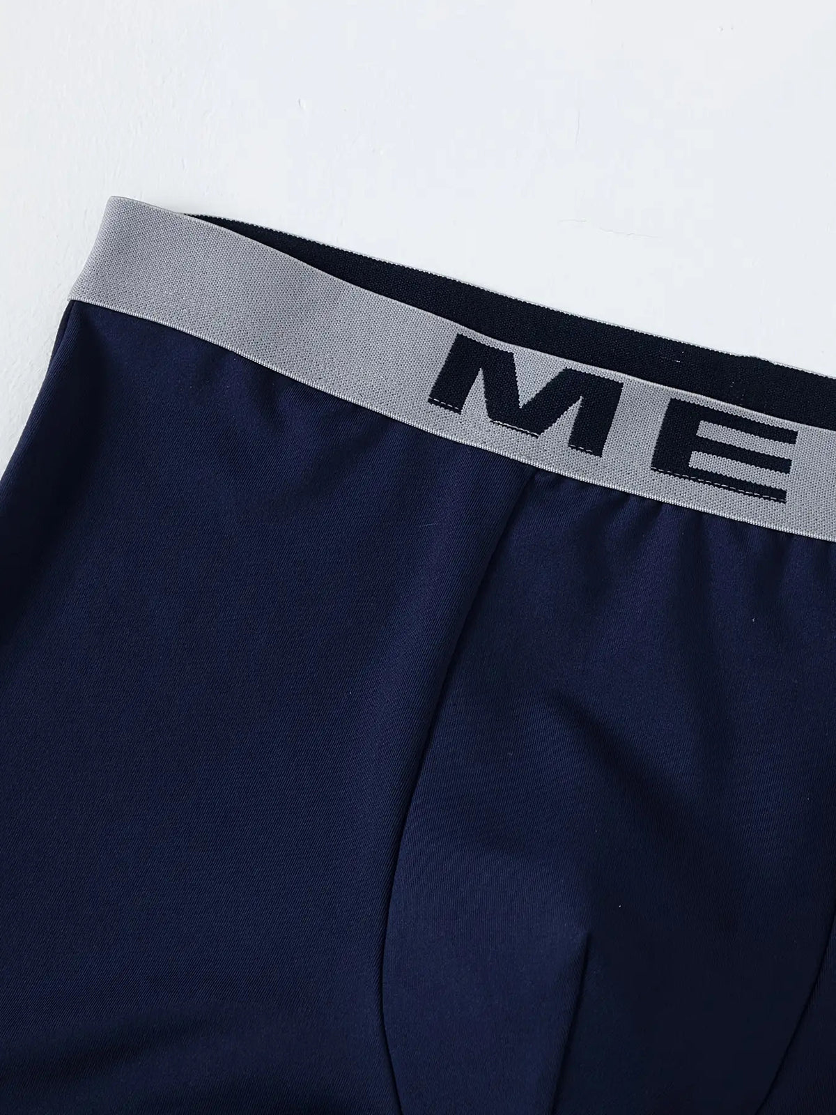 Random10pcs Men's Cool Boxer Briefs, Men's Letter[Man] Waistband Design, Breathable Comfortable Boxer Shorts, Elastic Sports Shorts, Men's Casual Underwear - product image 12